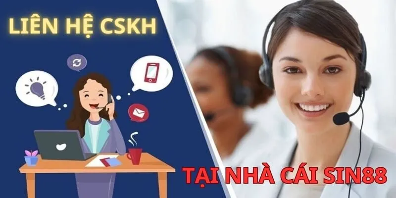 Thao tác để liên hệ tổng đài SIN88 khi anh em cần hỗ trợ